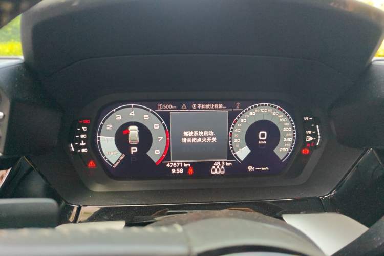Used Audi A3 2021 Sportback 35 TFSI Fashionable Sports Model Instrument Cluster