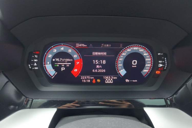 Used Audi A3 2021 Sportback 35 TFSI Fashionable Sports Model Instrument Cluster