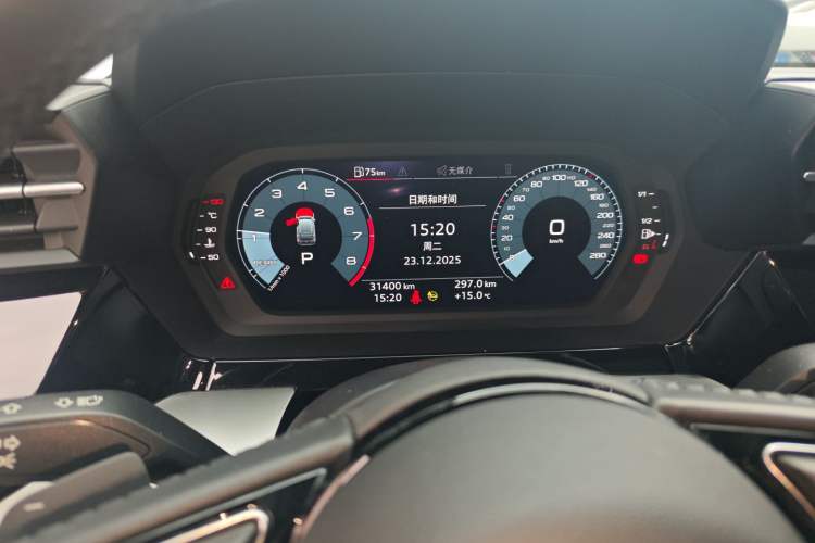 Used Audi A3 2021 Sportback 35 TFSI Stylish and Elegant Model Instrument Cluster