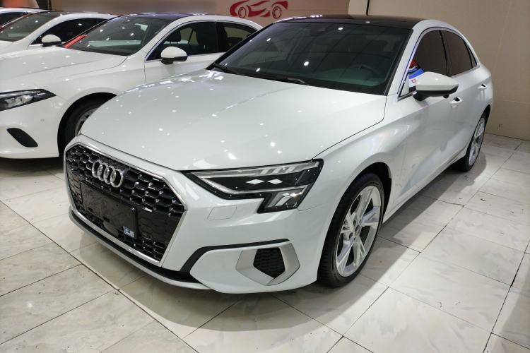 Used Audi A3 2021 A3L Limousine 35 TFSI Fashionable and Elegant Model Left Side