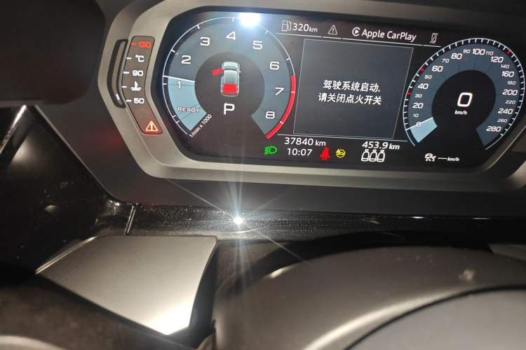 Used Audi A3 2021 Sportback 35 TFSI Fashionable Sports Model Odometer Close Up
