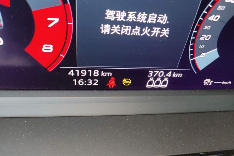 Used Audi A3 2021 Sportback 35 TFSI Fashionable Sports Model Odometer Close Up