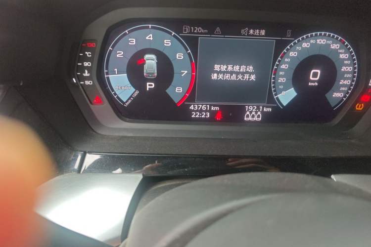 Used Audi A3 2021 Sportback 35 TFSI Ambition Style Edition Odometer Close Up