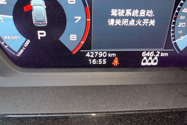Used Audi A3 2021 Sportback 35 TFSI Advanced Sport Edition Odometer Close Up