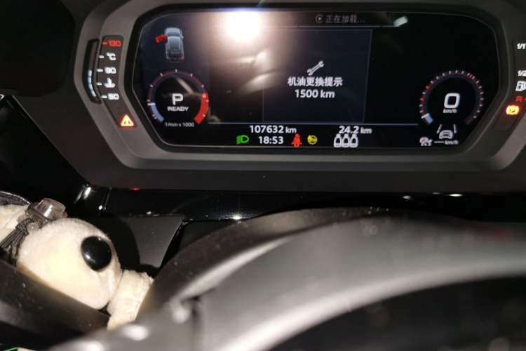 Used Audi A3 2021 Sportback 35 TFSI Fashionable Sports Model Odometer Close Up