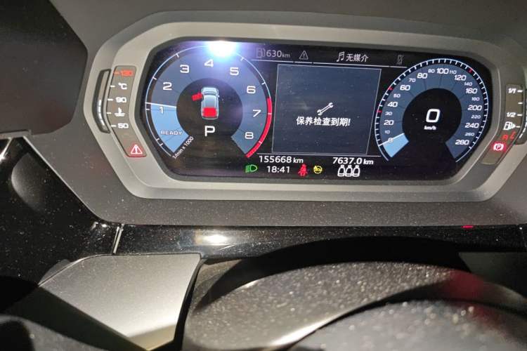 Used Audi A3 2021 Sportback 35 TFSI Advanced Sport Edition Odometer Close Up