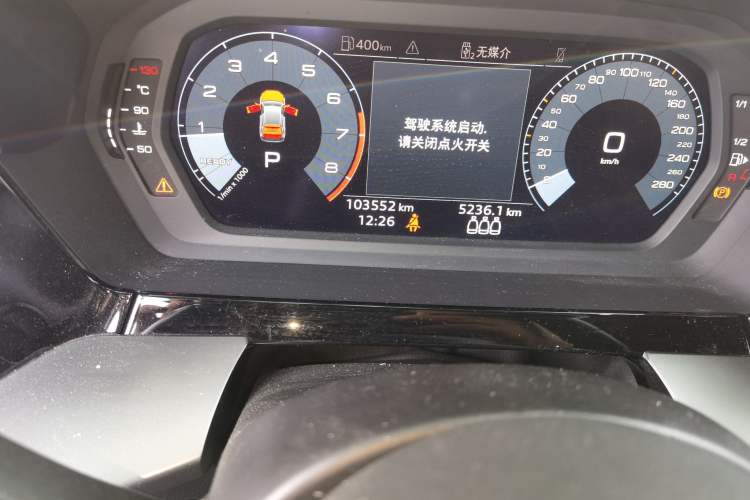 Used Audi A3 2021 Sportback 35 TFSI Ambition Style Edition Odometer Close Up
