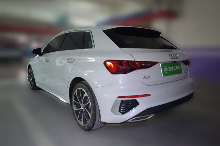 Used Audi A3 2021 Sportback 35 TFSI Advanced Sport Edition Rear Left 45 Deg