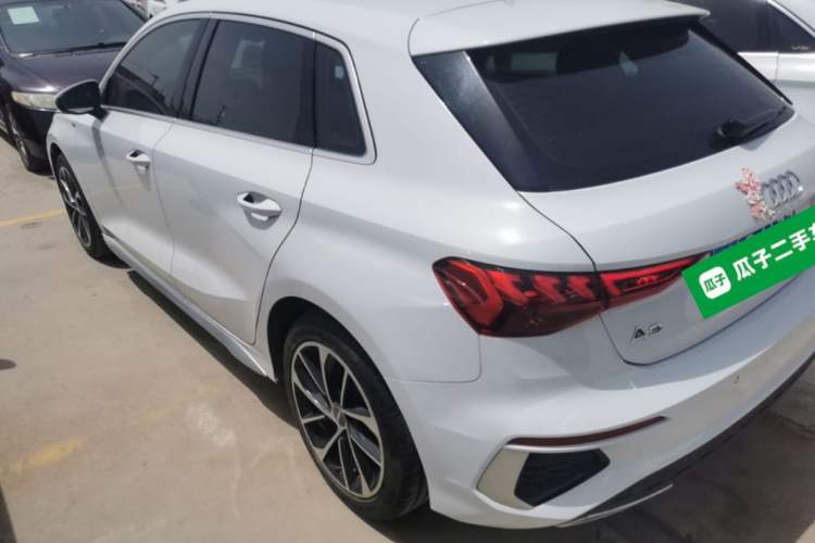 Used Audi A3 2021 Sportback 35 TFSI Advanced Sport Edition Rear Left 45 Deg