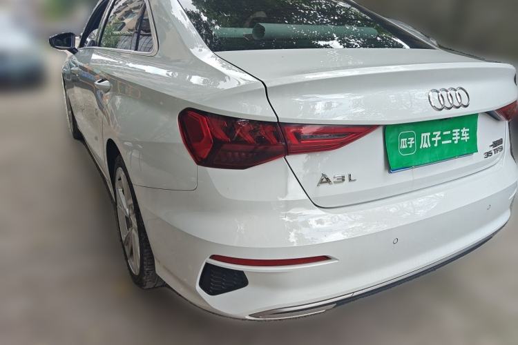 Used Audi A3 2021 A3L Limousine 35 TFSI Fashionable and Elegant Model Rear Left 45 Deg