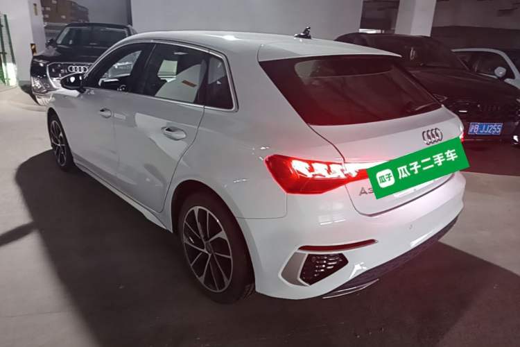 Used Audi A3 2021 Sportback 35 TFSI Advanced Sport Edition Rear Left 45 Deg