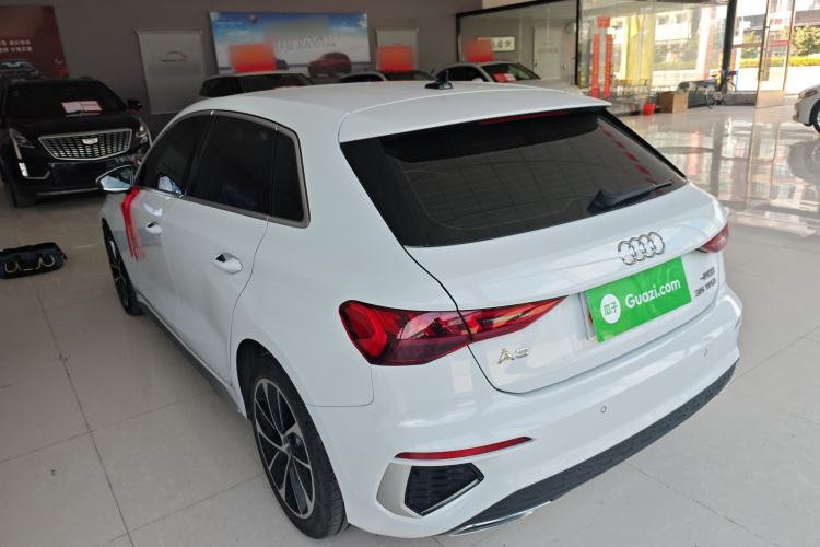 Used Audi A3 2021 Sportback 35 TFSI Advanced Sport Edition Rear Left 45 Deg