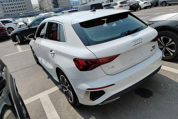 Used Audi A3 2021 Sportback 35 TFSI Advanced Sport Edition Rear Left 45 Deg