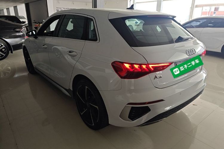 Used Audi A3 2021 Sportback 35 TFSI Advanced Sport Edition Rear Left 45 Deg