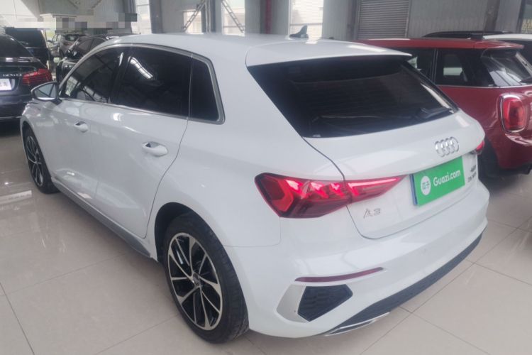 Used Audi A3 2021 Sportback 35 TFSI Advanced Sport Edition Rear Left 45 Deg