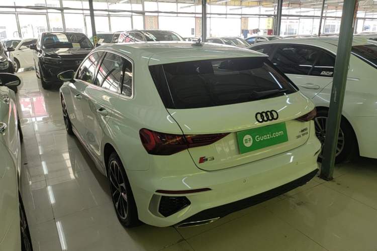 Used Audi A3 2021 Sportback 35 TFSI Advanced Sport Edition Rear Left 45 Deg