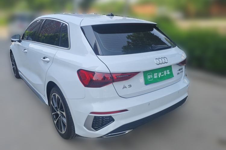 Used Audi A3 2021 Sportback 35 TFSI Advanced Sport Edition Rear Left 45 Deg