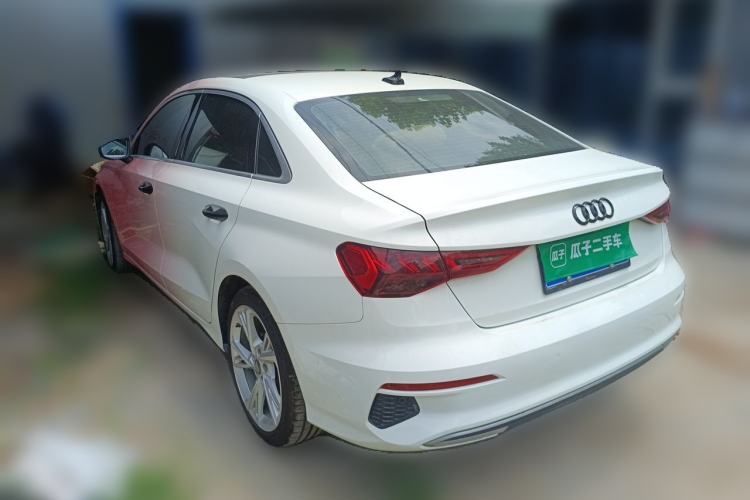 Used Audi A3 2021 A3L Limousine 35 TFSI Fashionable and Elegant Model Rear Left 45 Deg