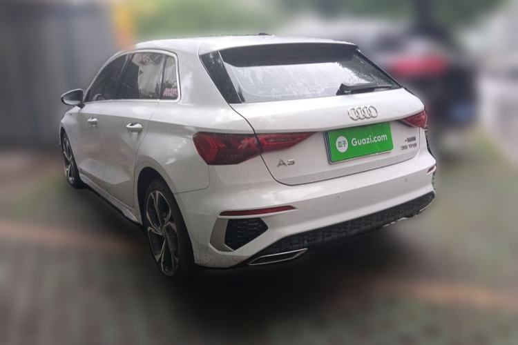 Used Audi A3 2021 Sportback 35 TFSI Luxury Sports Model Rear Left 45 Deg