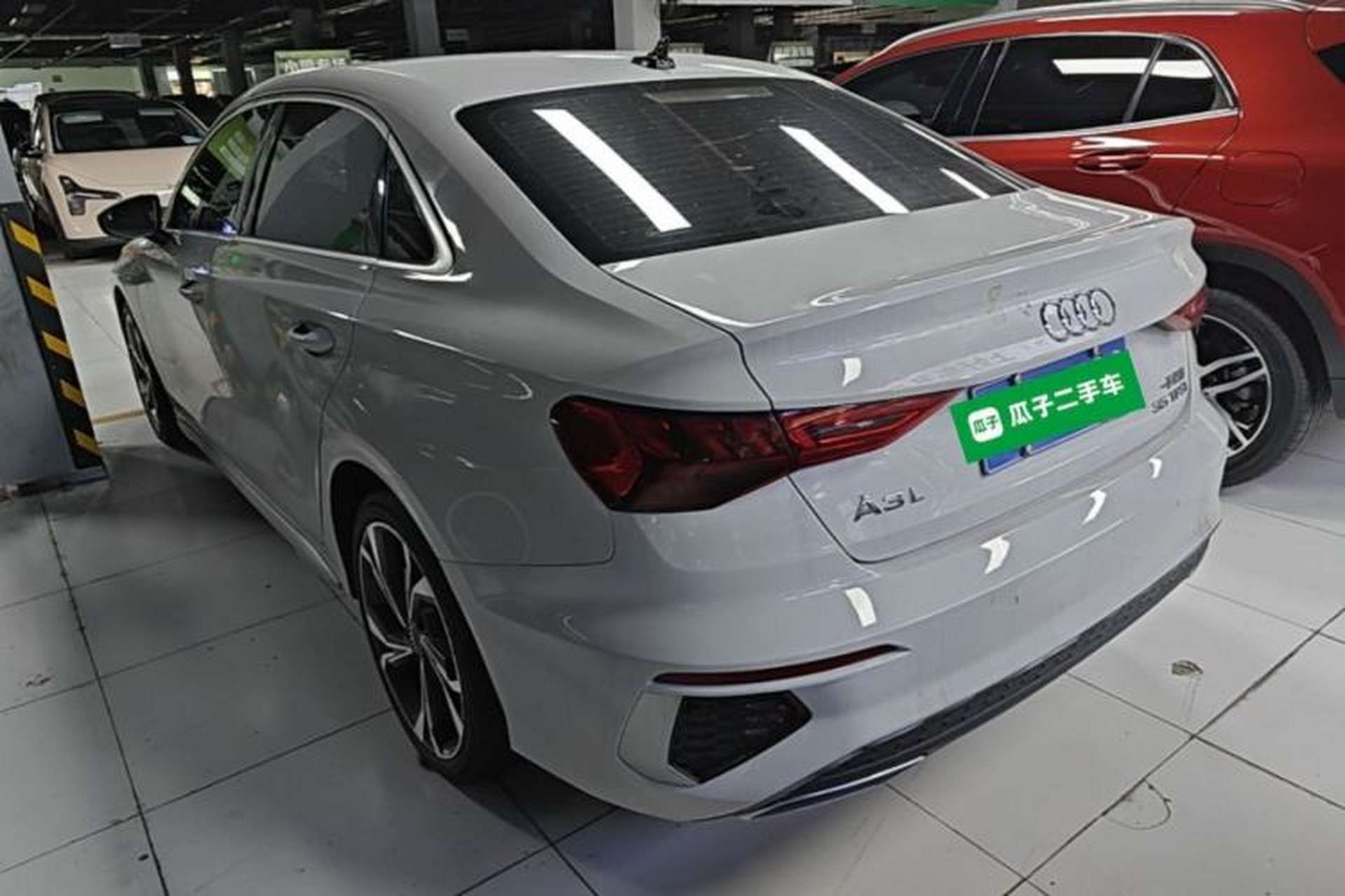 Used Audi A3 2021 A3L Limousine 35 TFSI Luxury Sport Edition Rear Left 45 Deg