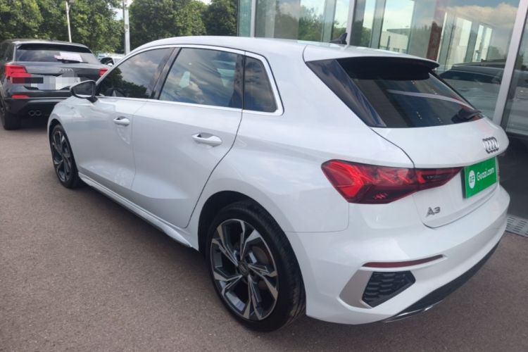 Used Audi A3 2021 Sportback 35 TFSI Luxury Sports Model Rear Left 45 Deg