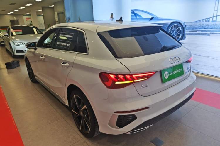 Used Audi A3 2021 Sportback 35 TFSI Fashionable Sports Model Rear Left 45 Deg