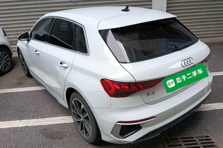 Used Audi A3 2021 Sportback 35 TFSI Advanced Sport Edition Rear Left 45 Deg