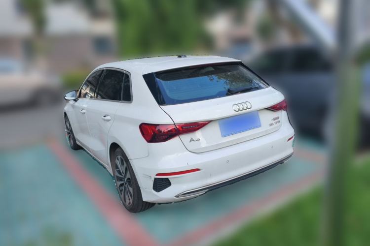 Used Audi A3 2021 Sportback 35 TFSI Ambition Style Edition Rear Left 45 Deg