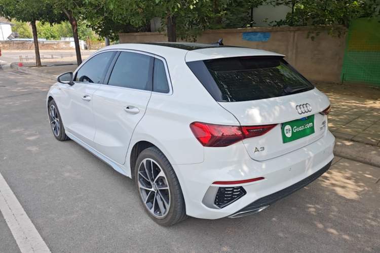 Used Audi A3 2021 Sportback 35 TFSI Advanced Sport Edition Rear Left 45 Deg