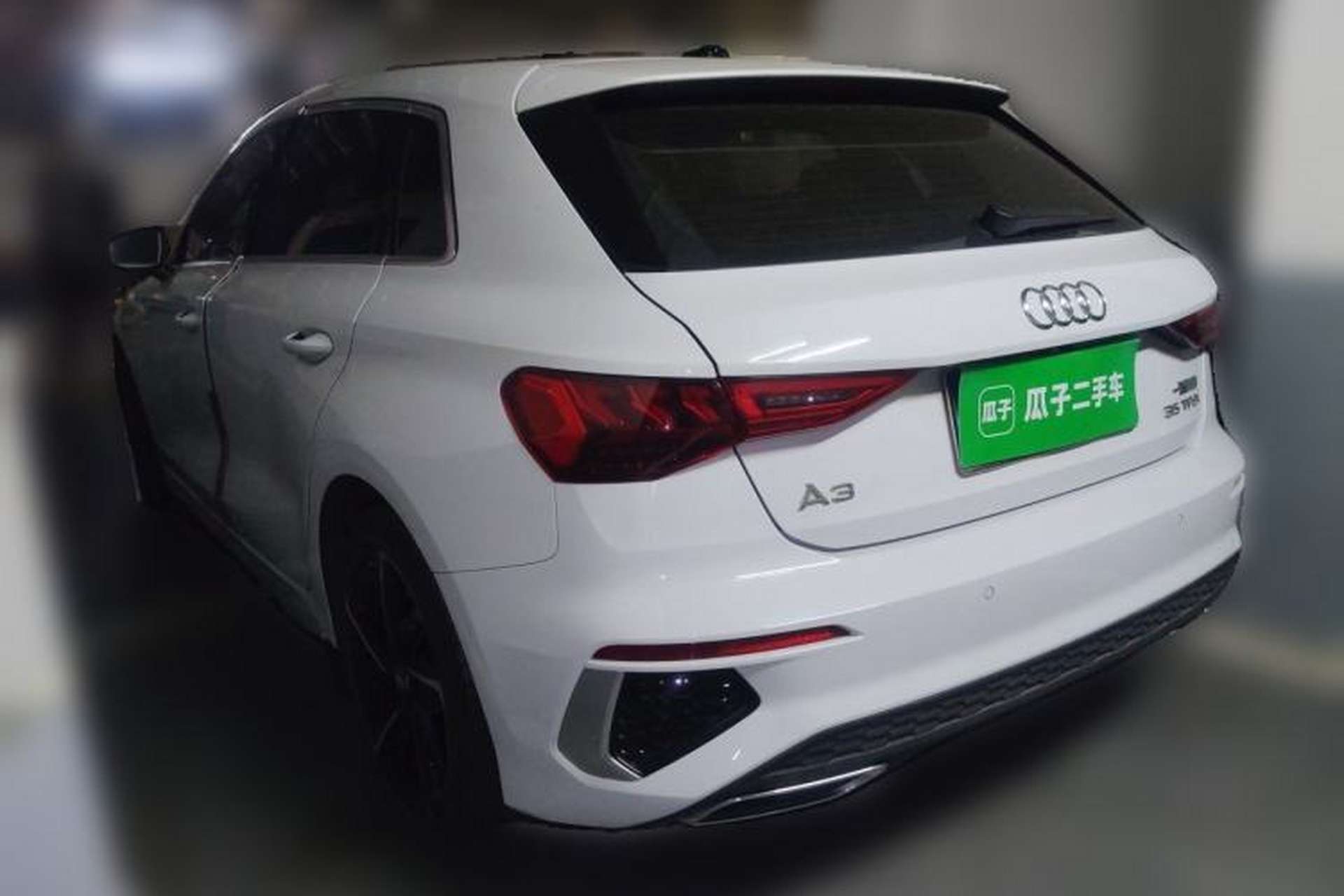 Used Audi A3 2021 Sportback 35 TFSI Fashionable Sports Model Rear Left 45 Deg