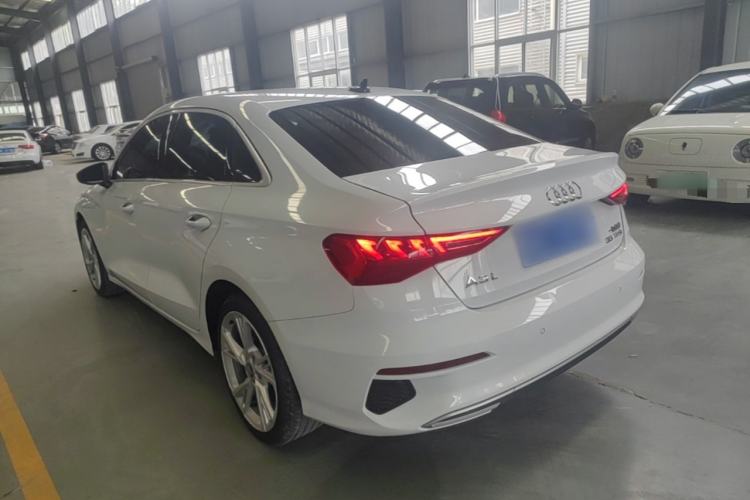 Used Audi A3 2021 A3L Limousine 35 TFSI Fashionable and Elegant Model Rear Left 45 Deg