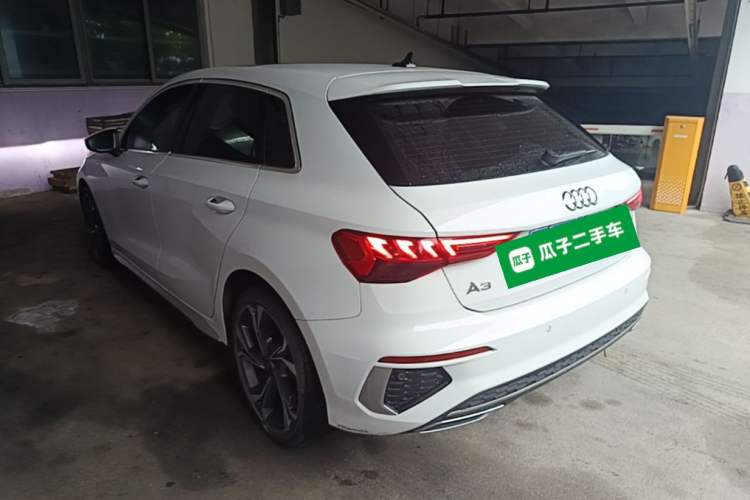 Used Audi A3 2021 Sportback 35 TFSI Luxury Sports Model Rear Left 45 Deg
