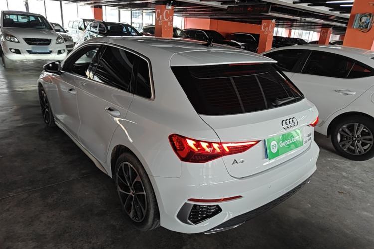 Used Audi A3 2021 Sportback 35 TFSI Advanced Sport Edition Rear Left 45 Deg