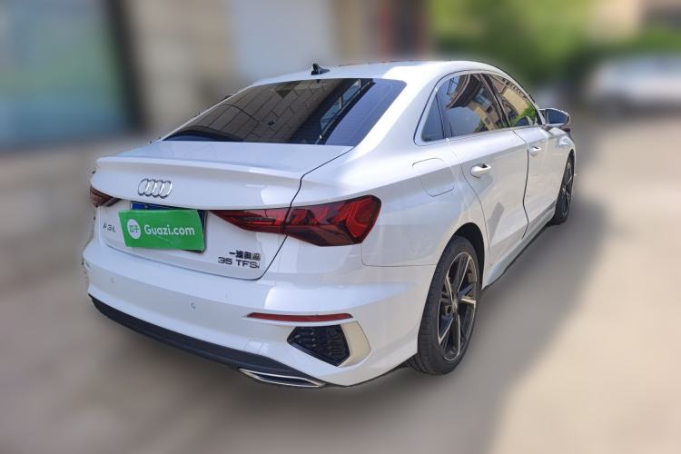 Used Audi A3 2021 A3L Limousine 35 TFSI Fashion Sport Model Rear Right 45 Deg