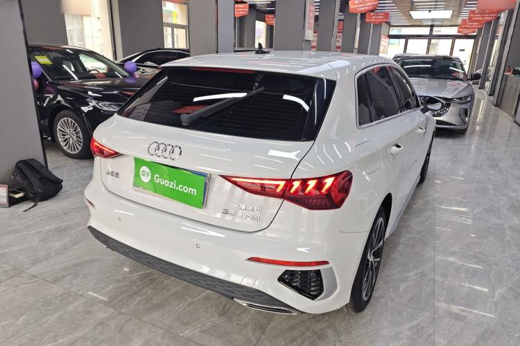 Used Audi A3 2021 Sportback 35 TFSI Advanced Sport Edition Rear Right 45 Deg