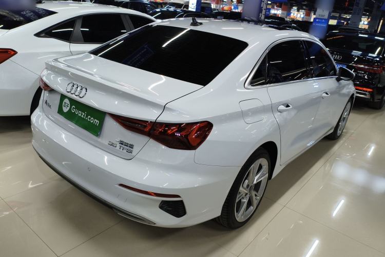 Used Audi A3 2021 A3L Limousine 35 TFSI Fashionable and Elegant Model Rear Right 45 Deg