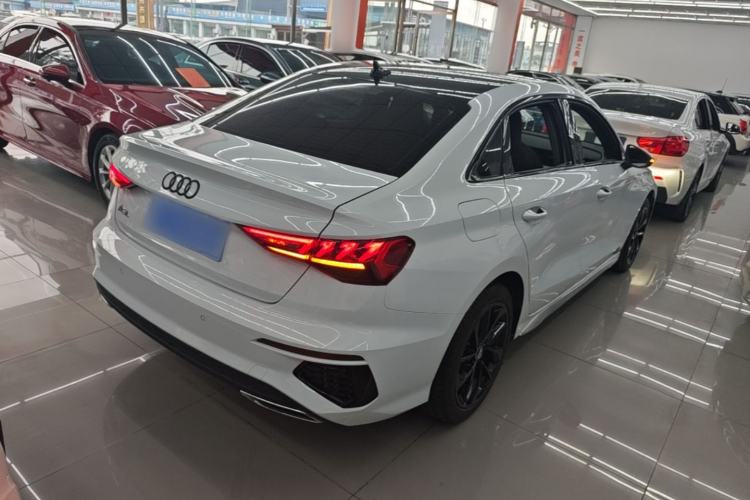 Used Audi A3 2021 A3L Limousine 35 TFSI Progressive Sport Edition Rear Right 45 Deg