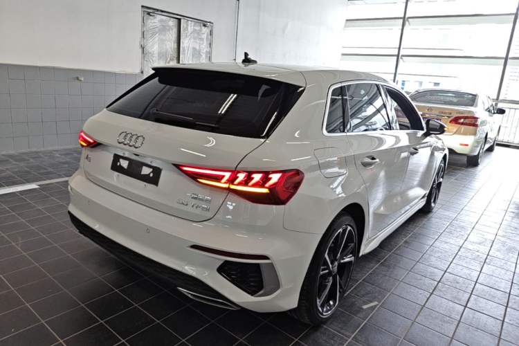 Used Audi A3 2021 Sportback 35 TFSI Fashionable Sports Model Rear Right 45 Deg
