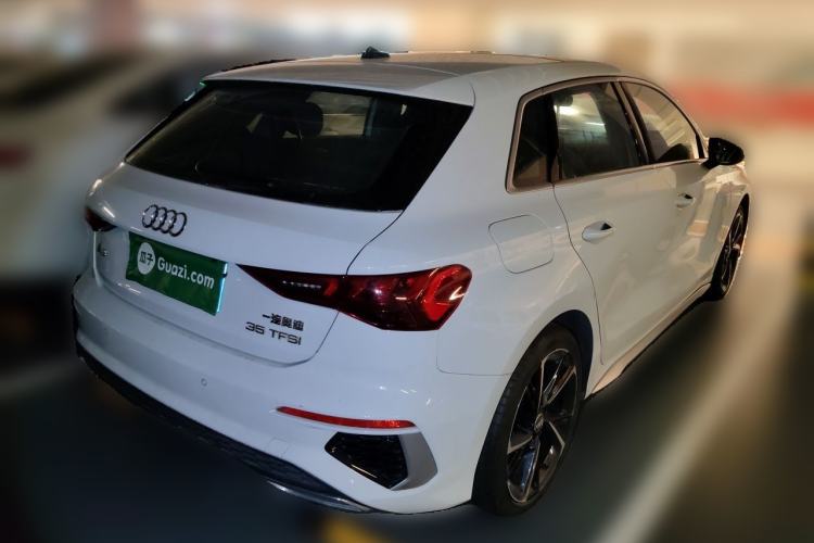 Used Audi A3 2021 Sportback 35 TFSI Fashionable Sports Model Rear Right 45 Deg