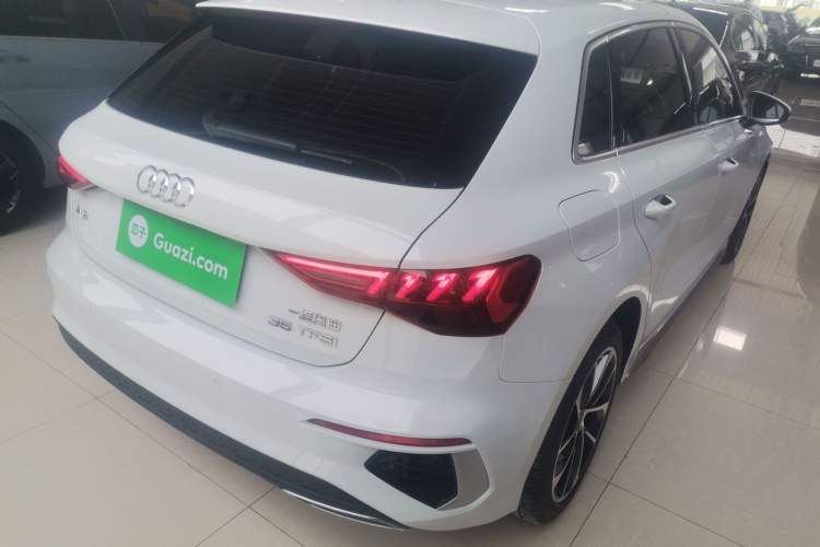 Used Audi A3 2021 Sportback 35 TFSI Advanced Sport Edition Rear Right 45 Deg