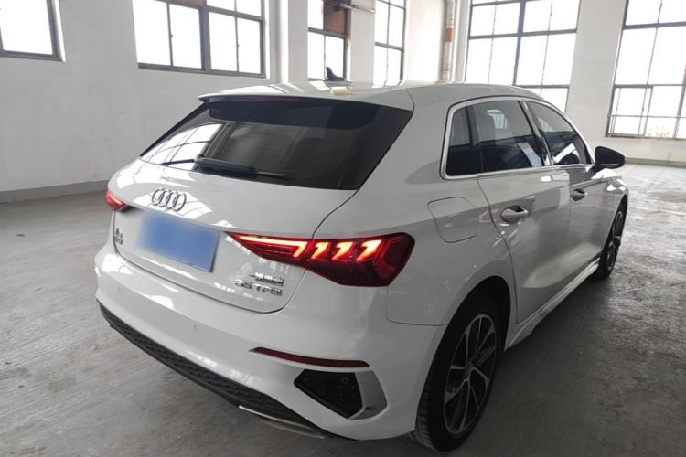 Used Audi A3 2021 Sportback 35 TFSI Advanced Sport Edition Rear Right 45 Deg