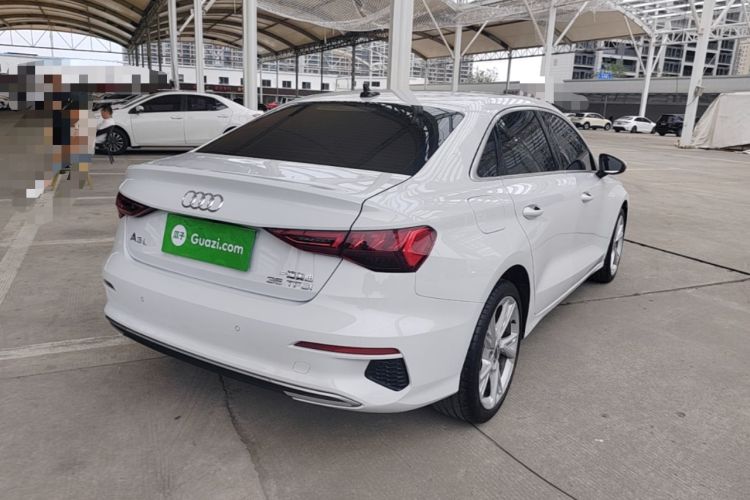 Used Audi A3 2021 A3L Limousine 35 TFSI Fashionable and Elegant Model Rear Right 45 Deg