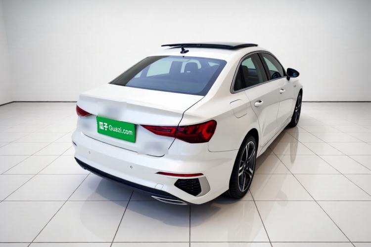 Used Audi A3 2021 A3L Limousine 35 TFSI Fashion Sport Model Rear Right 45 Deg