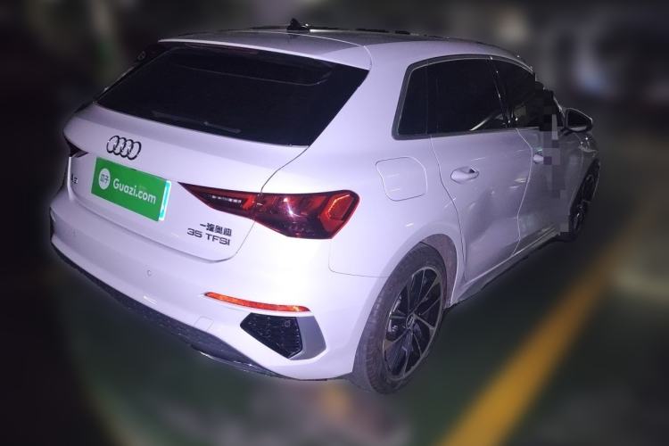 Used Audi A3 2021 Sportback 35 TFSI Advanced Sport Edition Rear Right 45 Deg
