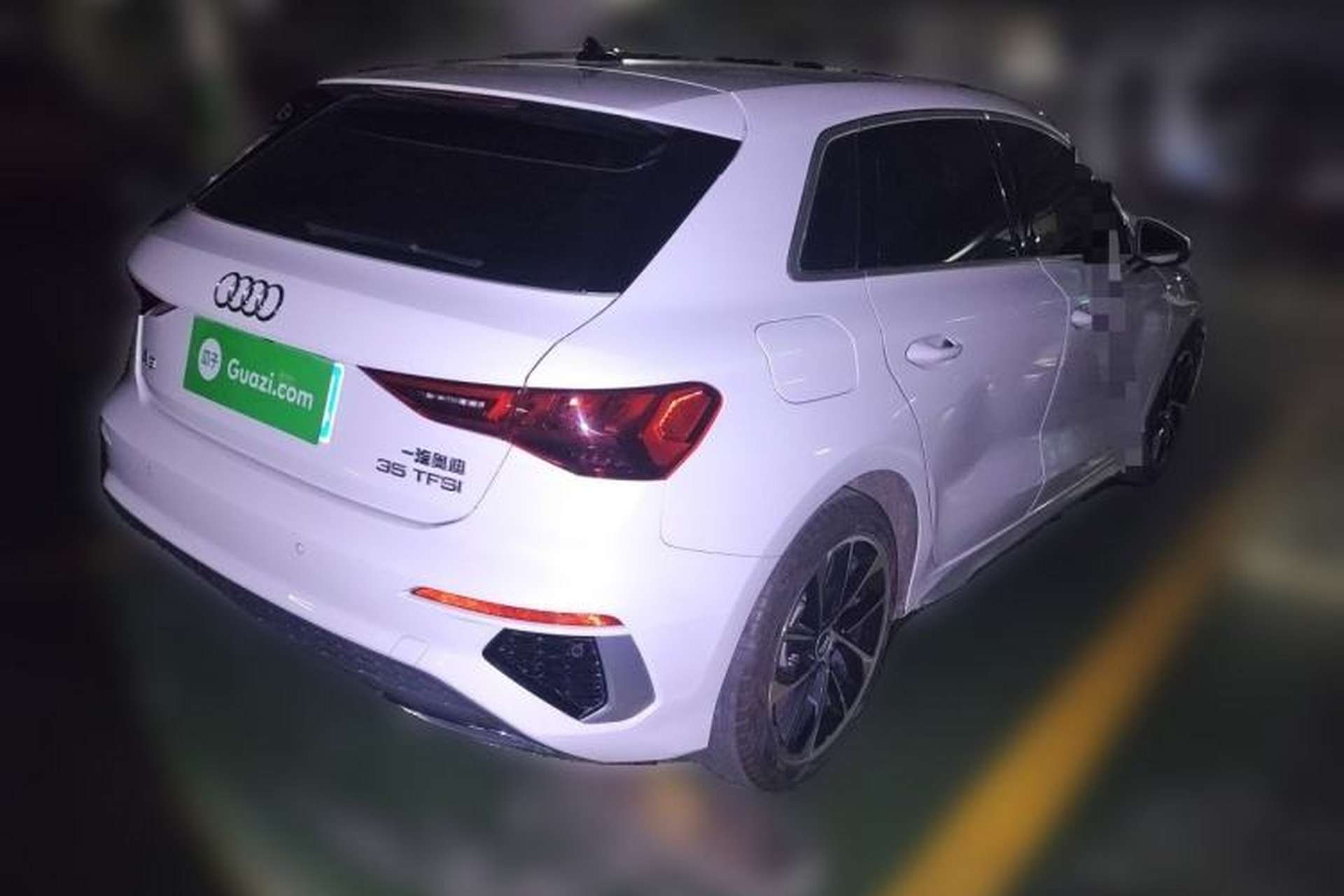 Used Audi A3 2021 Sportback 35 TFSI Advanced Sport Edition Rear Right 45 Deg