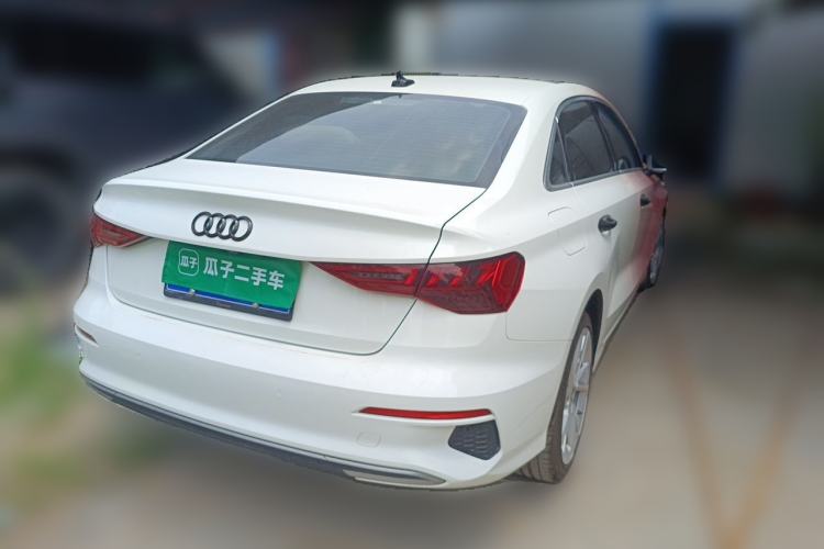 Used Audi A3 2021 A3L Limousine 35 TFSI Fashionable and Elegant Model Rear Right 45 Deg