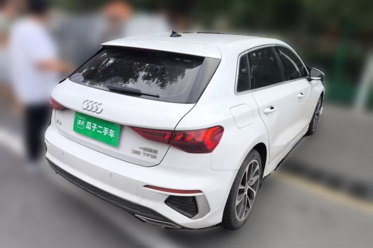 Used Audi A3 2021 Sportback 35 TFSI Advanced Sport Edition Rear Right 45 Deg