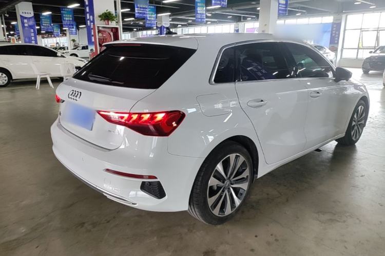 Used Audi A3 2021 Sportback 35 TFSI Ambition Style Edition Rear Right 45 Deg