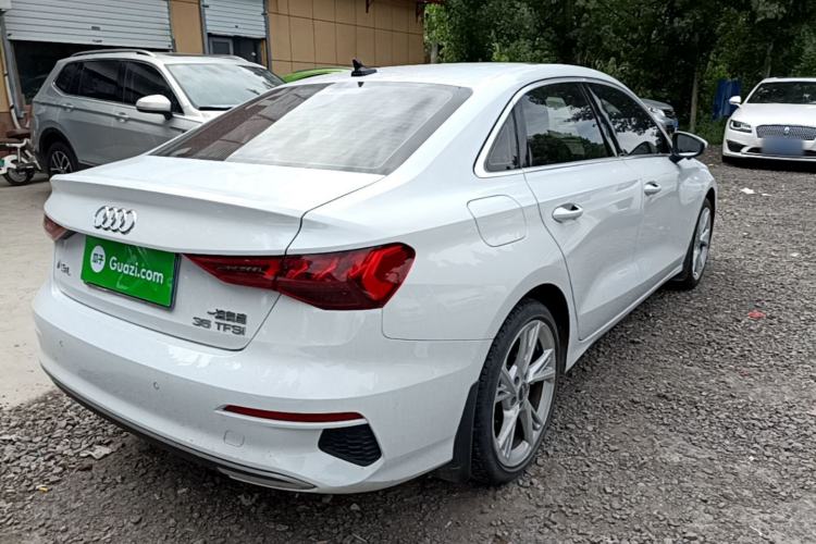Used Audi A3 2021 A3L Limousine 35 TFSI Fashionable and Elegant Model Rear Right 45 Deg