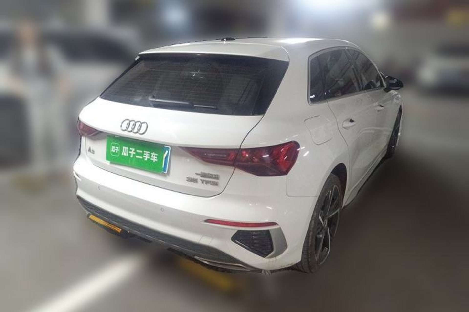 Used Audi A3 2021 Sportback 35 TFSI Fashionable Sports Model Rear Right 45 Deg